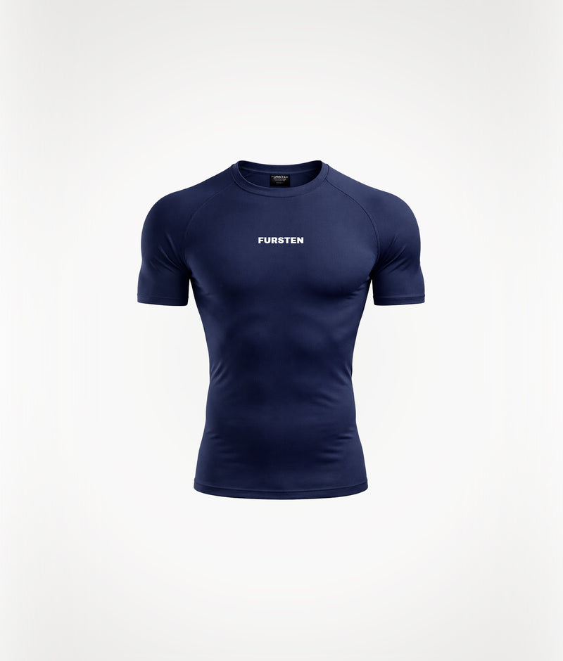 "Basic" Compression Tee (azul marino)
