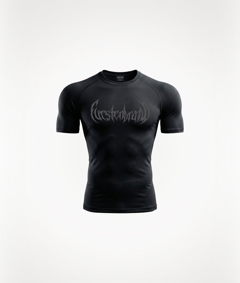 "Gothic" Compression Tee (negro)