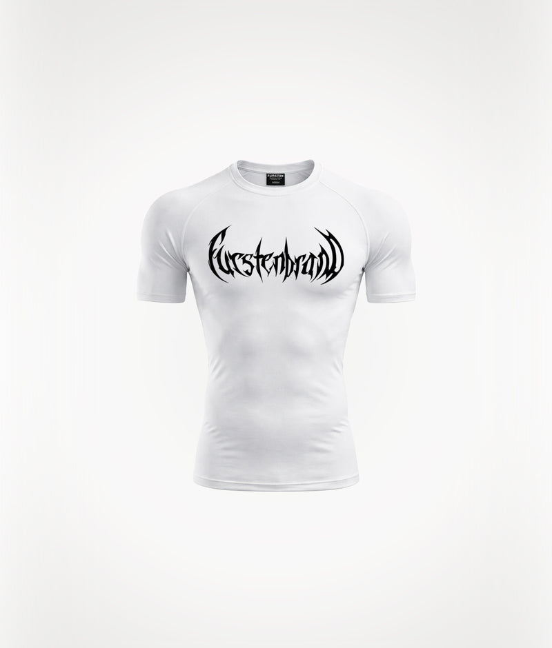 "Gothic" Compression Tee (blanco)