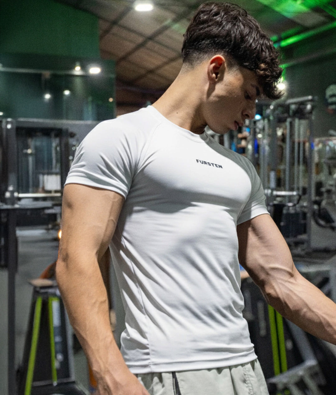 "Basic" Compression Tee (blanco)