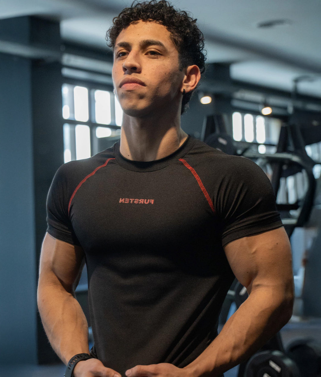 "Redline" Compression Tee