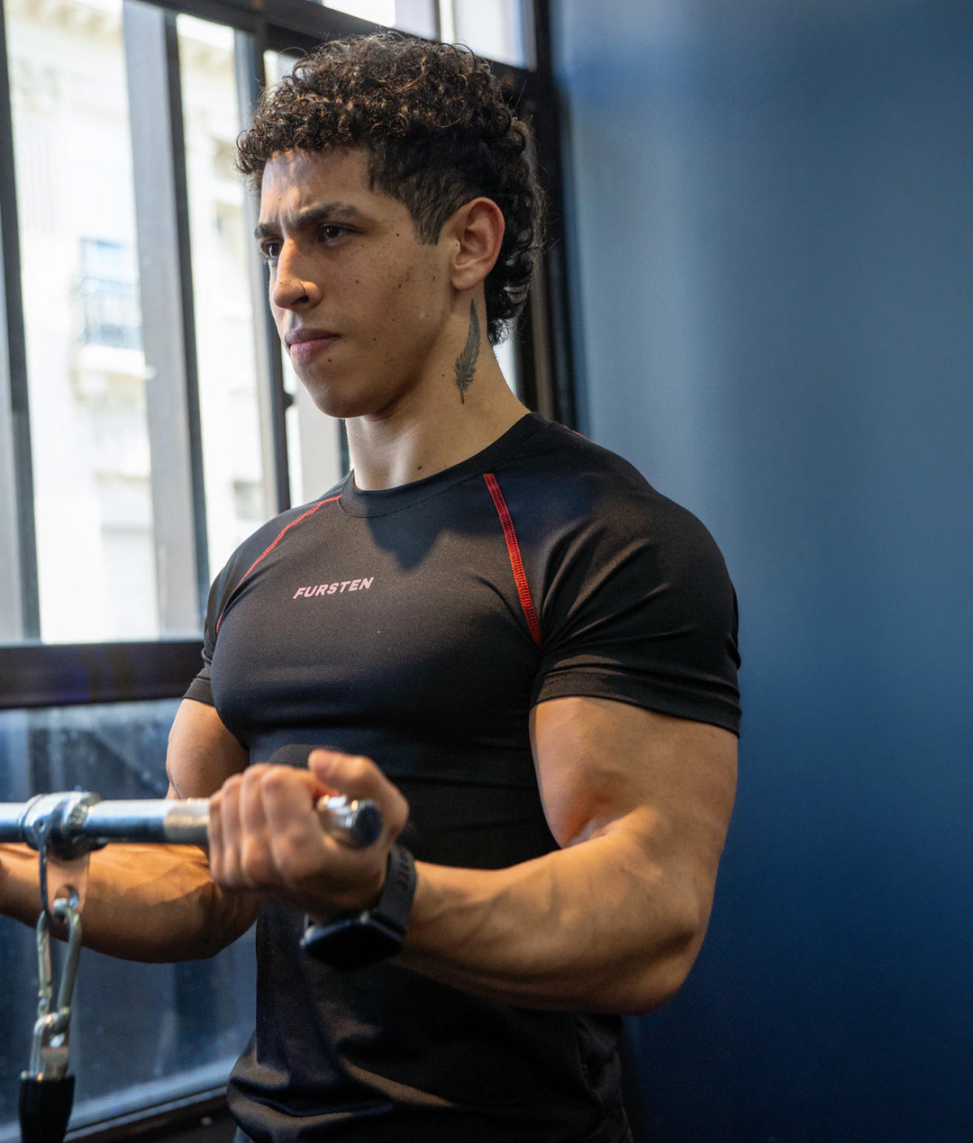 "Redline" Compression Tee