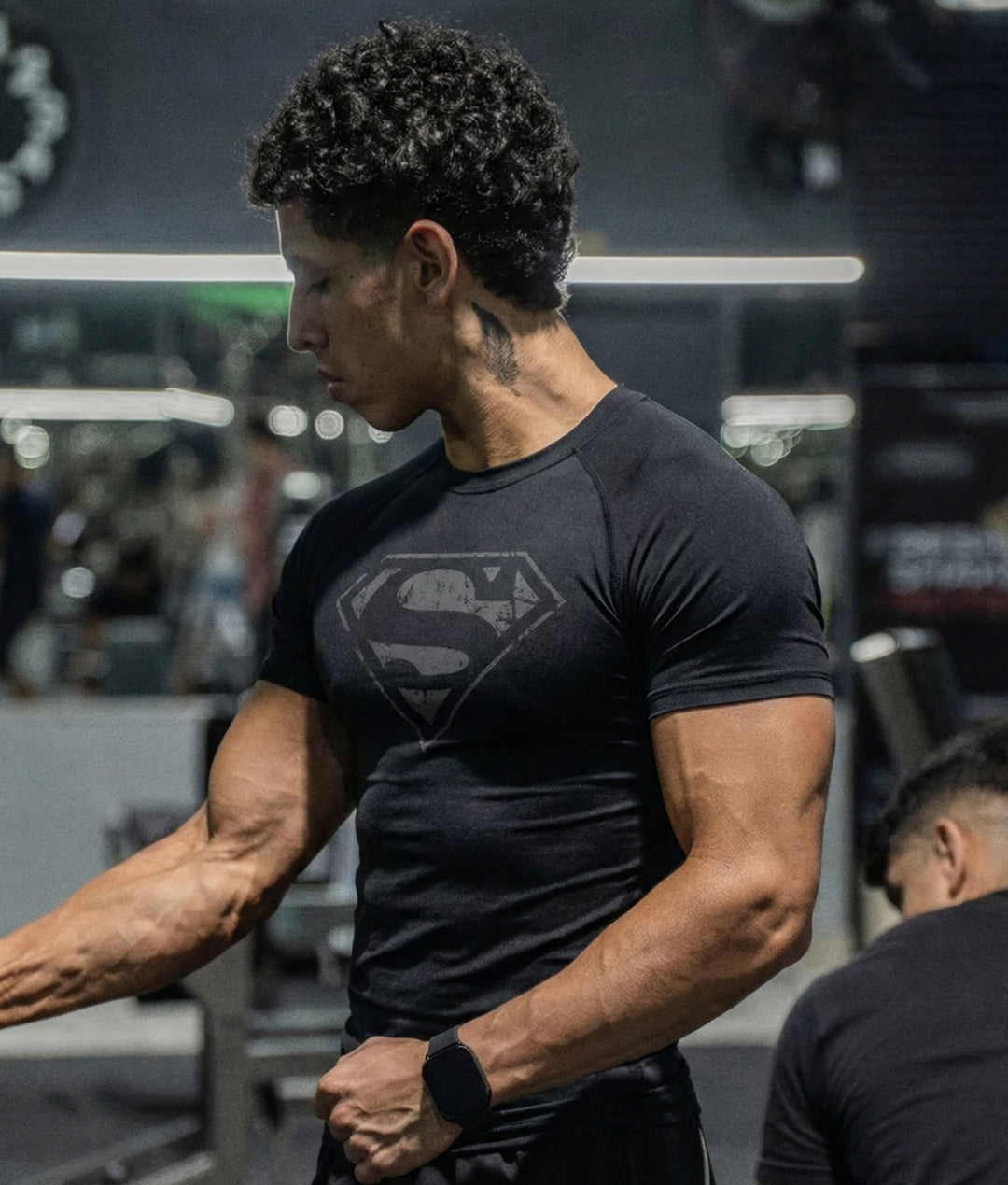 "Superman" Compression Tee
