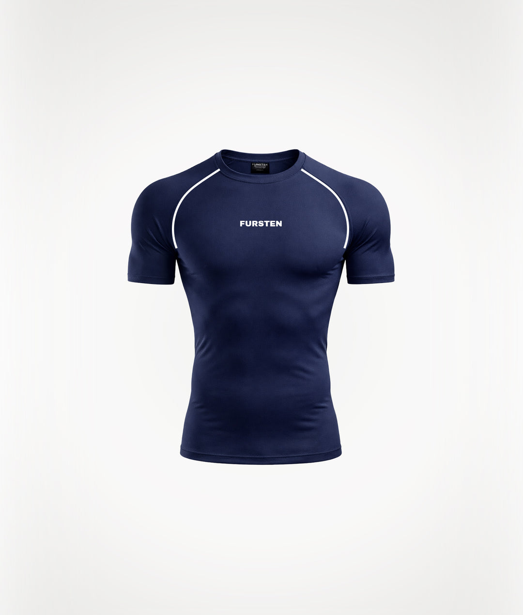 "Whiteline" Compression Tee (azul)